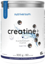 Nutriversum Creatine+ (300 g, Fekete Ribizli)