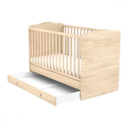 TIMBA kiságy Niki átalakítható ágyneműtartós 70x140 borostyán - babycenter-online