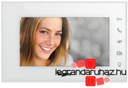 Legrand 2 vezetékes EASYKIT Wi-Fi kaputelefon kiegészítő: videó beltéri egység: 7''-os, színes kijelző, tápegység nélkül, fehér, Legrand 365225 (365225) - legrandaruhaz