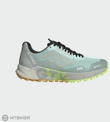 Adidas TERREX AGRAVIC FLOW 2 GTX cipő, félig flash aqua/wonder silver/lucid citrom (UK 10)