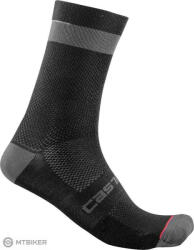 Castelli ALPHA 18 zokni, fekete (SM)