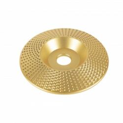 Micul Fermier Disc plat, auriu, de rindeluit lemn, 98mm