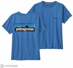 Patagonia P-6 Logo Responsibili-Tee női póló, blue bird (M)