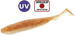 Molix RA Shad 2.5" / #147 - UV Orange / Red Gold Flake gumihal