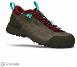 Black Diamond MISSION LEATHER LOW WP APPROACH női túracipő, Malted Grenadine (US 8.5)
