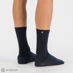 Sportful Sportos CHECKMATE WINTER zokni, fekete/kék (XL (44-46))
