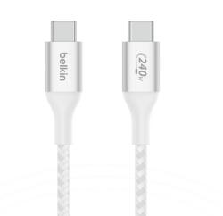 Belkin Cablu de date Blekin CAB015BT2MWH, USB-C - USB-C, 2m, White (CAB015BT2MWH)