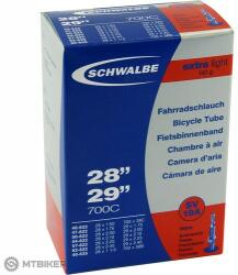 Schwalbe XLight 28" - 29" x 1.50-2.40" belső gumi, szingó szelep, 40 mm