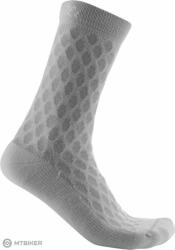 Castelli SFIDA 13 női zokni, ezüst/szürke (LX)