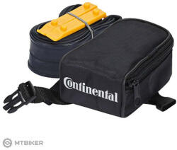 Continental nyeregtáska gumileszedő szerszámmal és belső gumival, szingó szelep 42 mm (27.5")
