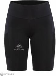 Craft PRO Trail Short női nadrág, fekete (XL)