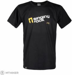 Singing rock Énekrock BACKBONE ARROW póló, fekete (XL)