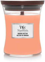 WoodWick Manuka Nectar illatos gyertya fa kanóccal 275 g