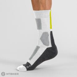 Sportful Sportos PRIMALOFT zokni, fehér/sárga (S/M)