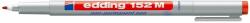 edding Marker nepermanent edding 152M varf rotund 1.0 mm rosu (ED152002)