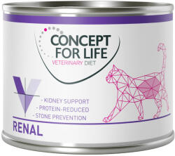 Concept for Life 6x200g Concept for Life Veterinary Diet Renal nedves gyógytáp macsáknak