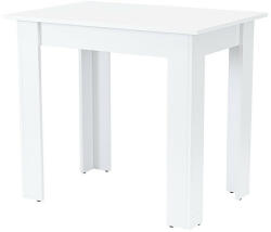 Leziter Yorki Standard étkezőasztal 86x60 cm fehér (LYET86F)