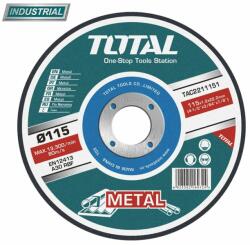 TOTAL - disc debitare metale - 115mm (TAC2211151) Burghiu