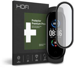 HOFI Hybrid Glass üveg képernyővédő fólia - Xiaomi Mi Smart Band 5 - fekete - rexdigital