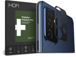HOFI Metal Camera Sytling hátsó kameravédő borító - Samsung A725F Galaxy A72/A726B Galaxy A72 5G - fekete