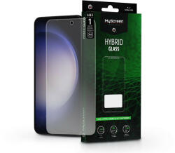 MyScreen Samsung S906 Galaxy S22+ 5G/Galaxy S23+ rugalmas üveg képernyővédő fólia - MyScreen Protector Hybrid Glass Green - átlátszó - rexdigital