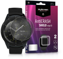 MyScreen Protector Samsung Galaxy Watch (42 mm) ütésálló képernyővédő fólia - MyScreen Protector AntiCrash Shield Edge3D - 2 db/csomag - átlátszó