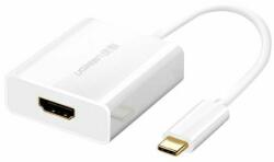 UGREEN 40273 USB-C - HDMI 1.4 adapter, 4K (fehér) (40273) - wincity