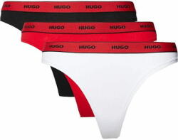 HUGO BOSS 3 PACK - női tanga HUGO 50480150-990 (Méret XL)