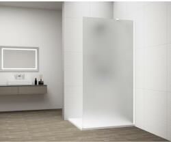 SAPHO ESCA WHITE MATT Walk-in zuhanyfal, falra szerelhető, matt üveg, 1000mm (ES1110-03) (ES1110-03) - szaniteresklimacenter