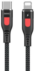 REMAX Cablu USB-C la Lightning Remax Lesu Pro, 1m (negru) (047517)