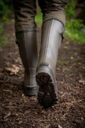  Fox neoprene lined camo/khaki rubber boot (size 10) 44-es bélelt (FX-CFW165)