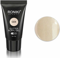Roniki glitter poly gel - 04 - 30g (RNPG04)