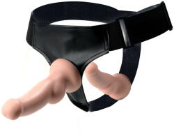  Dual Strap-On Harness with Detachable Dildos