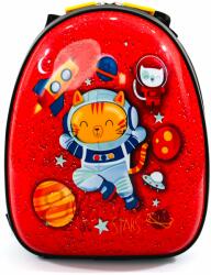 Ella Icon Ghiozdan pentru copii Space Cat Rosu 32X26X12 Cm ComfortTravel Luggage (2499)