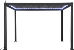 Hardmaister bioklimatikus pergola Led Platinum 3x4 m (FG-005320)