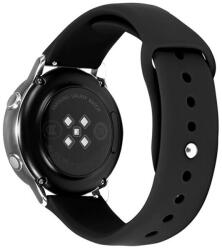  Xiaomi Watch 2 Pro okosóra szíj - Lumann fekete szilikon No15 (22 mm)