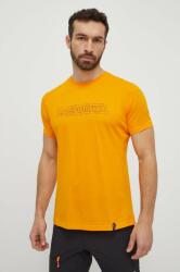 La Sportiva t-shirt Outline narancssárga, férfi, nyomott mintás, F28102102 - narancssárga S