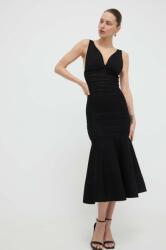 Victoria Beckham ruha fekete, midi, harang alakú - fekete 36 - answear - 194 990 Ft