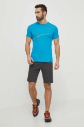 La Sportiva t-shirt Trail férfi, nyomott mintás, F27614614 - kék S