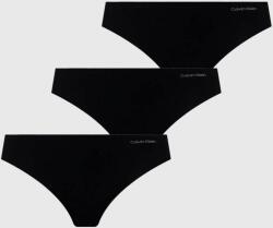 Calvin Klein Underwear tanga 3 db fekete - fekete XS - answear - 14 990 Ft