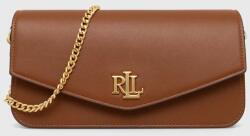 Lauren Ralph Lauren bőr táska barna - barna Univerzális méret - answear - 131 990 Ft