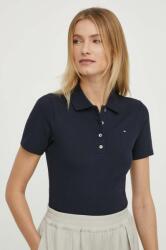 Tommy Hilfiger poló női, sötétkék - sötétkék S - answear - 21 990 Ft