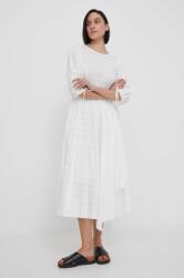 Barbour ruha fehér, midi, harang alakú - fehér 36