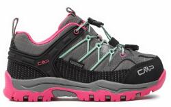 CMP Trekkings CMP Kids Rigel Low Trekking Wp 3Q54554 Cemento-Pink Fluo 35YN