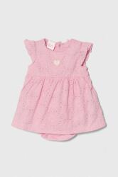 Guess baba pamut ruha rózsaszín, mini, harang alakú - rózsaszín 62-68 - answear - 13 990 Ft