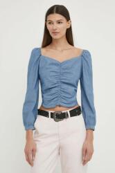 Levi's farmer blúz női, sima - kék L - answear - 28 990 Ft