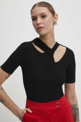 Answear Lab top fekete - fekete XL - answear - 13 990 Ft