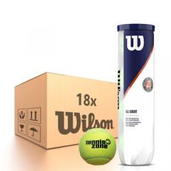 Wilson Karton teniszlabda Wilson Roland Garros All Court LOGO Tennis Zone - 18 x 4B