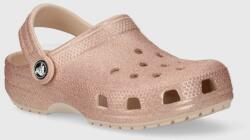 Crocs gyerek papucs CLASSIC GLITTER CLOG rózsaszín - rózsaszín 30/31