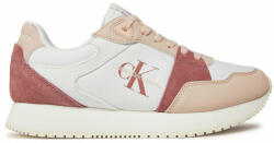 Calvin Klein Sneakers Calvin Klein Jeans Runner Low Lace Mix Ml Btw YW0YW01436 Bright White/Whisper Pink 02S